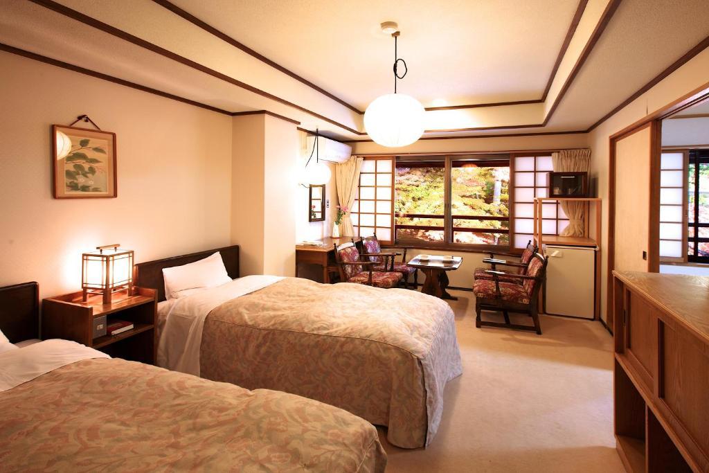 Hotel Tsuruya Ryokan Karuizawa Zimmer foto